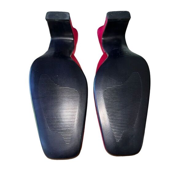 Worthington Red Fabric Square Toe Heels Womens Size 10 NEW - Picture 9 of 11